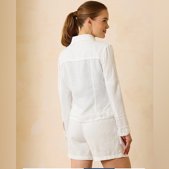 Nicole Miller 100% Linen Jacket - Picture 9 of 16